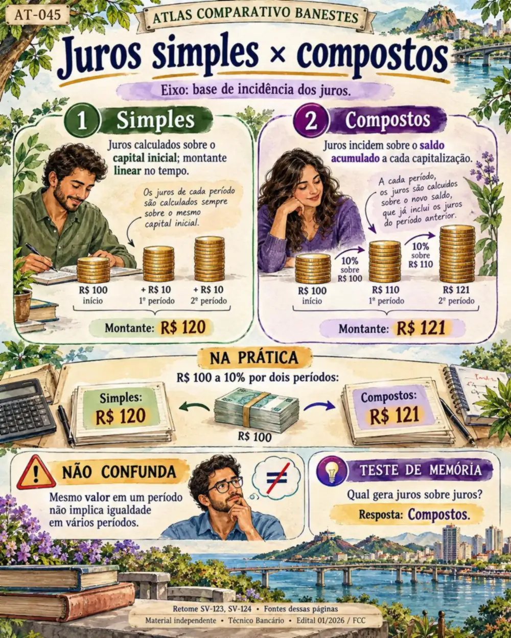 Página real: Simples ou compostos?